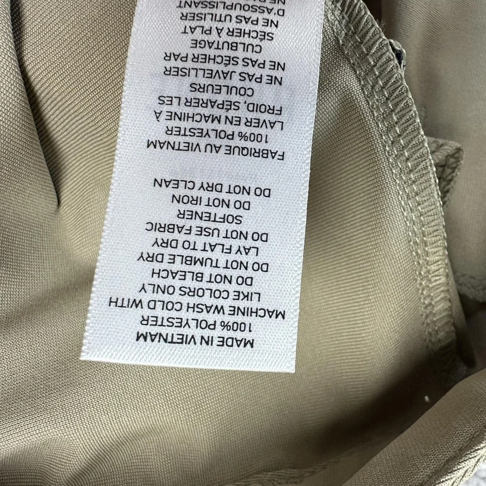 Rhone Commuter Pant Skinny Mens 35x32 Khaki Flex-Knit Ultra Slim Fit New